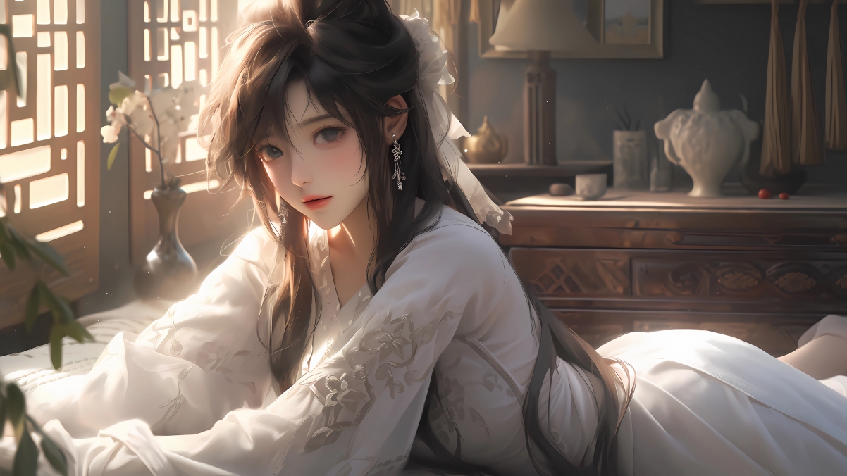 古风动漫美女：揭秘中国古代四大美女的神秘面纱！
